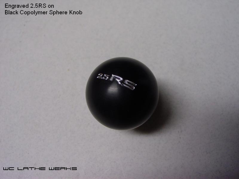 Custom Engravings on Copolymer Shift Knobs NASIOC